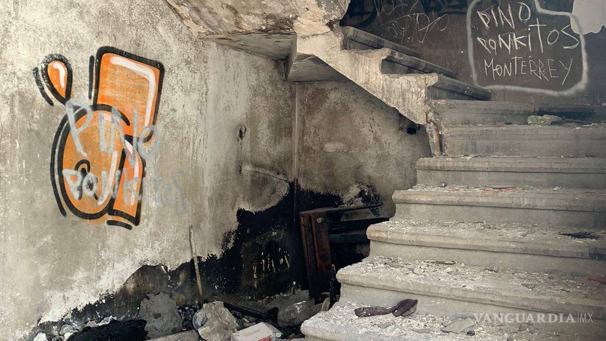 Antiguo Mercado del Ojo de Agua de Saltillo es convertido en guarida para vándalos y drogadictos