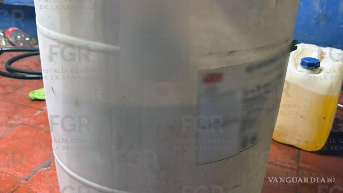 Cateo deja el aseguramiento de 203 litros de hidrocarburo y un autobús en Pesquería, NL