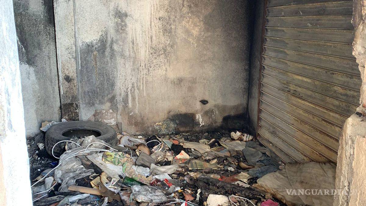 Antiguo Mercado del Ojo de Agua de Saltillo es convertido en guarida para vándalos y drogadictos