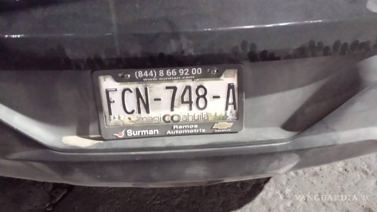 Imprudente conductora arrolla a motociclista al norte de Saltillo... y se retira del lugar