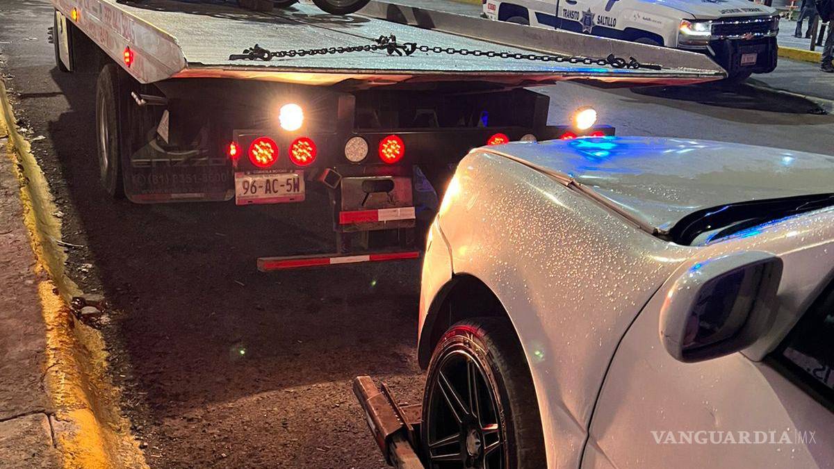 Implementan operativo contra ‘motonetos’ en colonia al sur de Saltillo