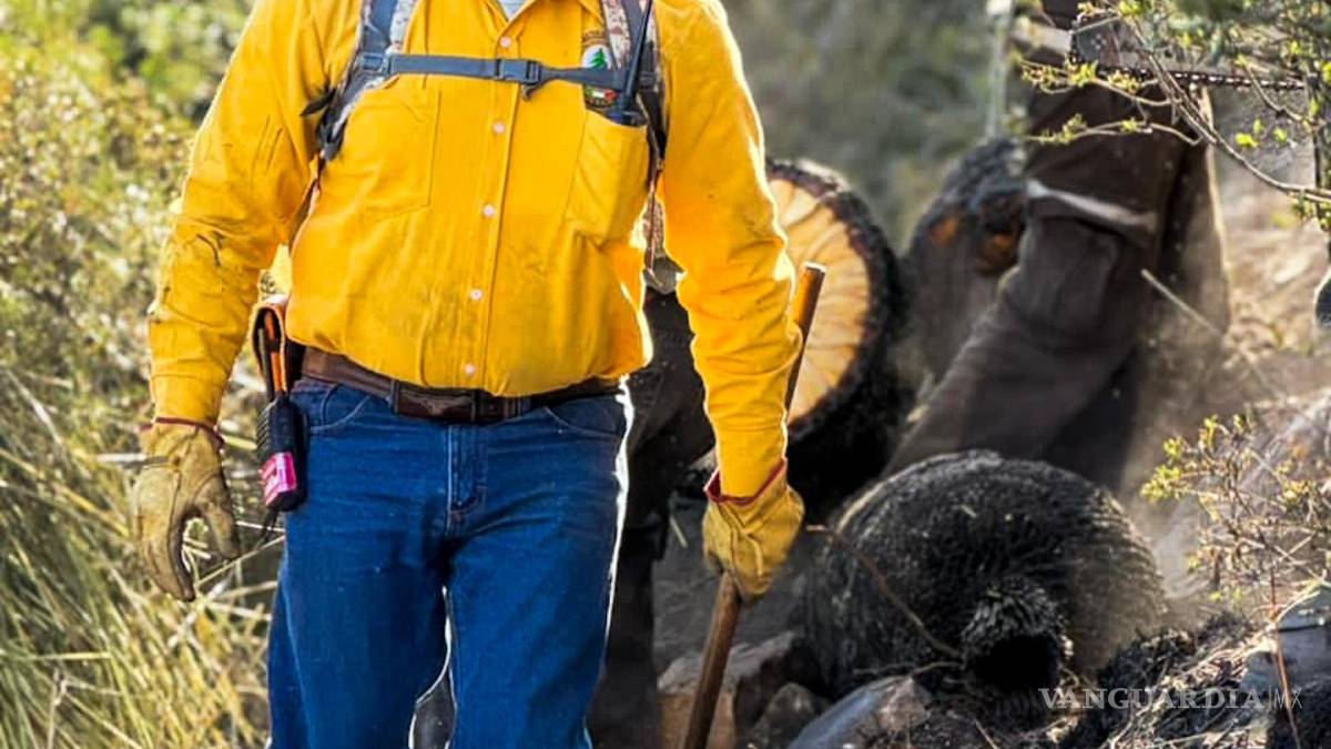 Controlan al 100% incendio forestal en Dr Arroyo, Nuevo León, tras dos días de labores