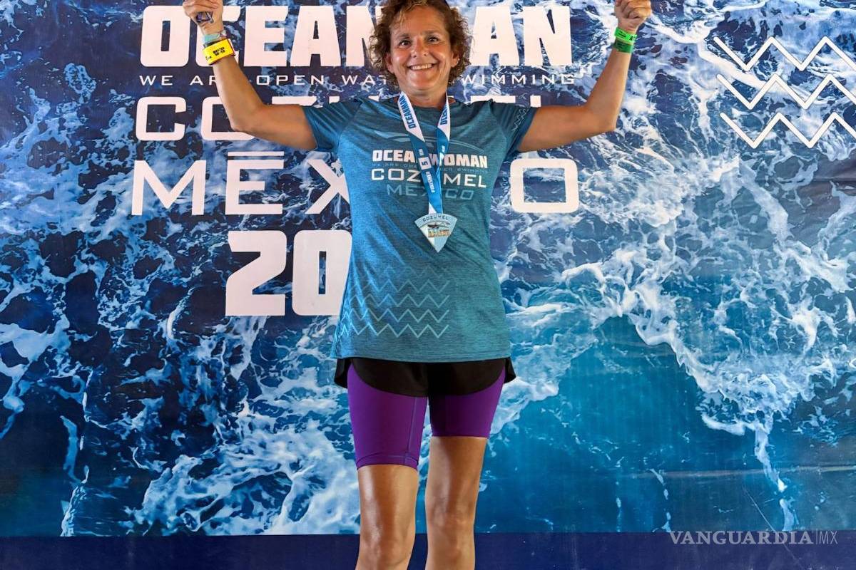 $!Obtuvo el tercer lugar en las rondas clasificatorias de Cozumel y competirá en diciembre en la categoría de 50 a 59 años, distancia de cinco kilómetros.