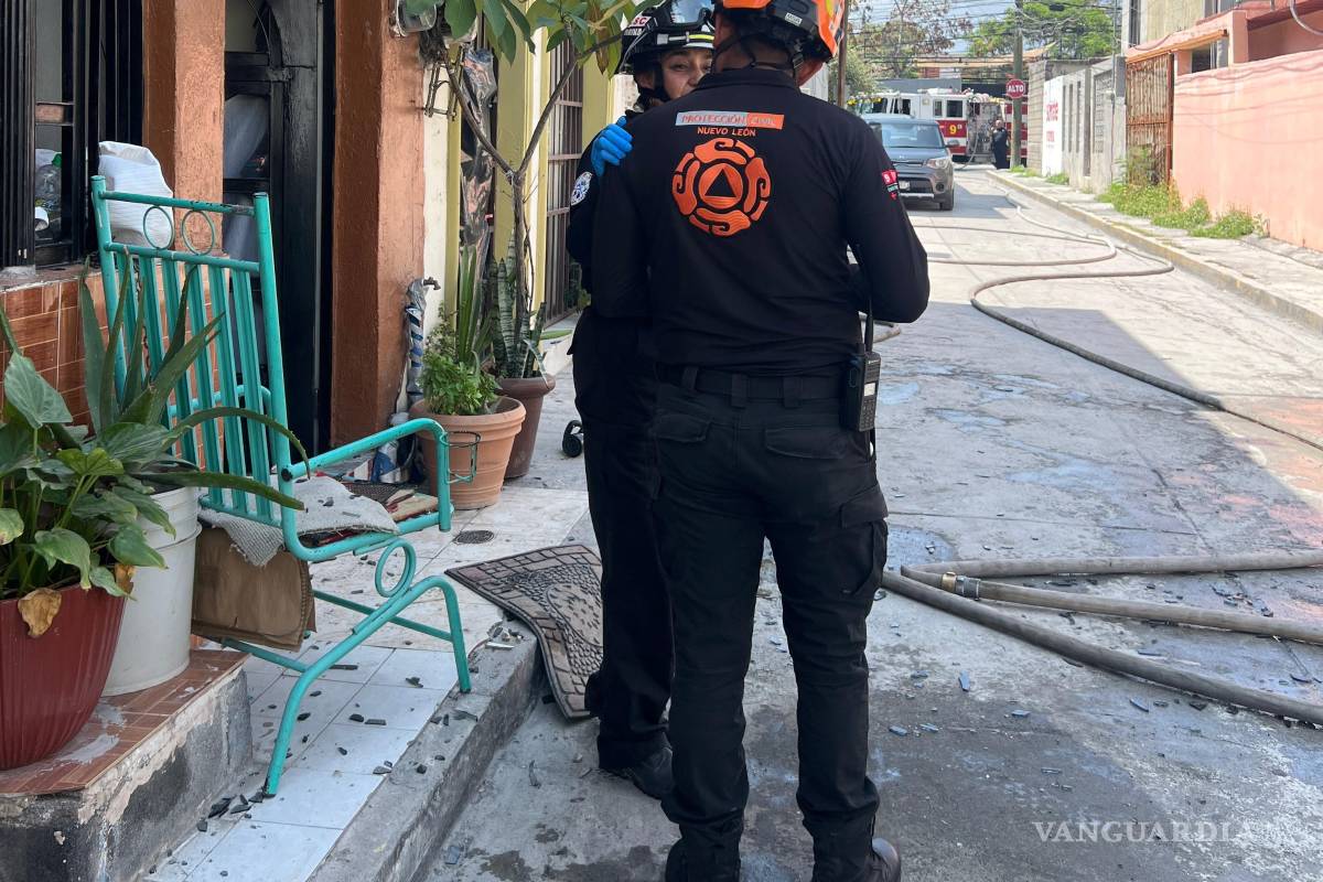 Explosión en tanque de gas LP deja tres heridos en Santa Catarina, Nuevo León