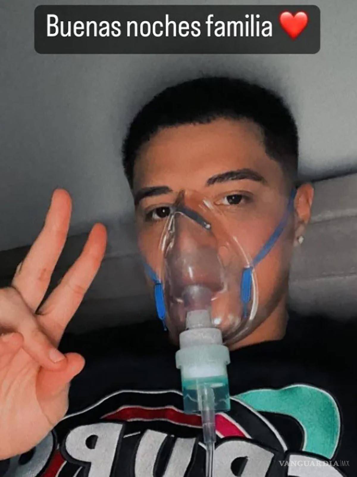 $!Tras aparecer con oxígeno, Eduin Caz dice que está bien para la NFL