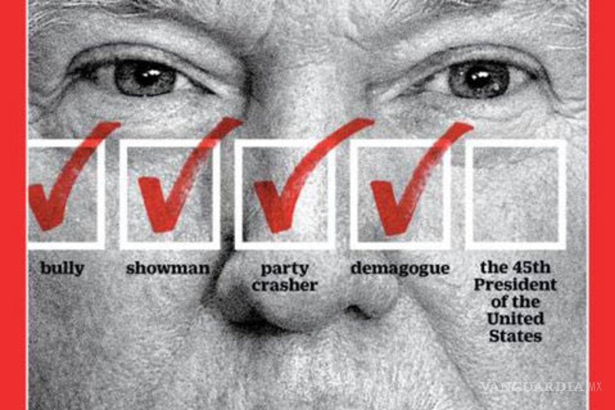 Donald Trump, un bravucón, showman, aguafiestas y demagogo: Time