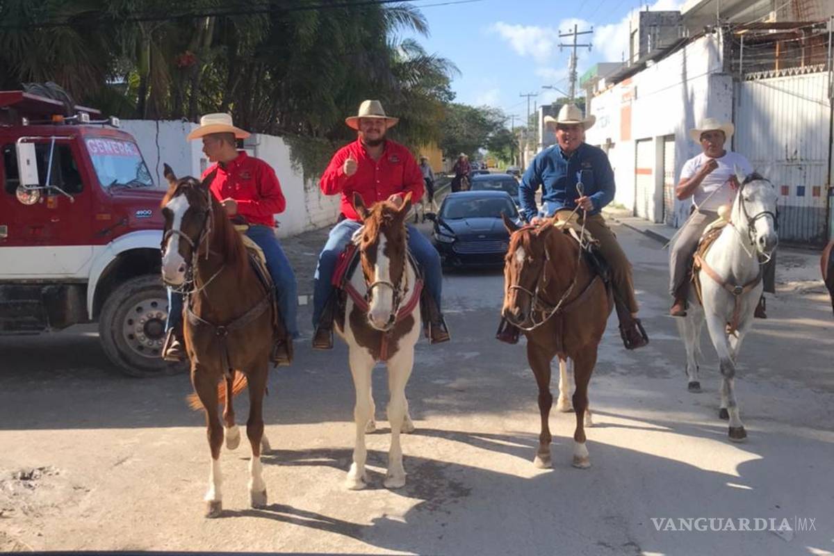 ¡Hay coahuilenses en el sur!; festejan el 48 aniversario del ejido Alfredo V. Bonfil en Qintana Roo