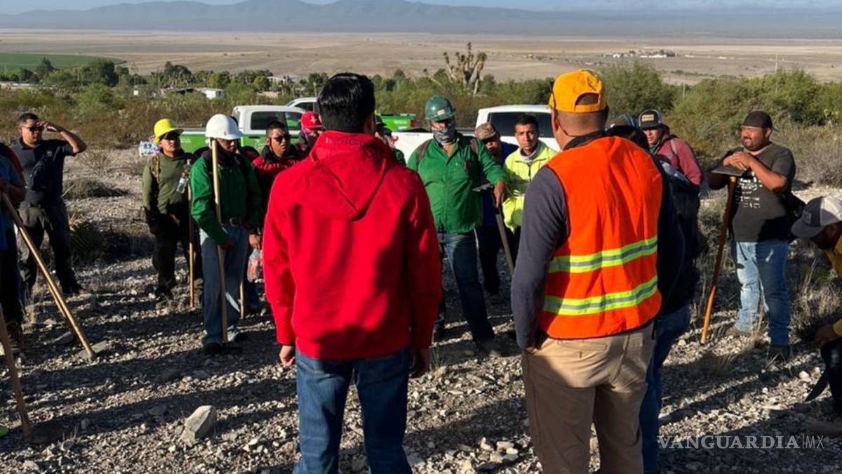 Coahuila: Inicia combate de incendio forestal en ejido ‘Las Esperanzas’