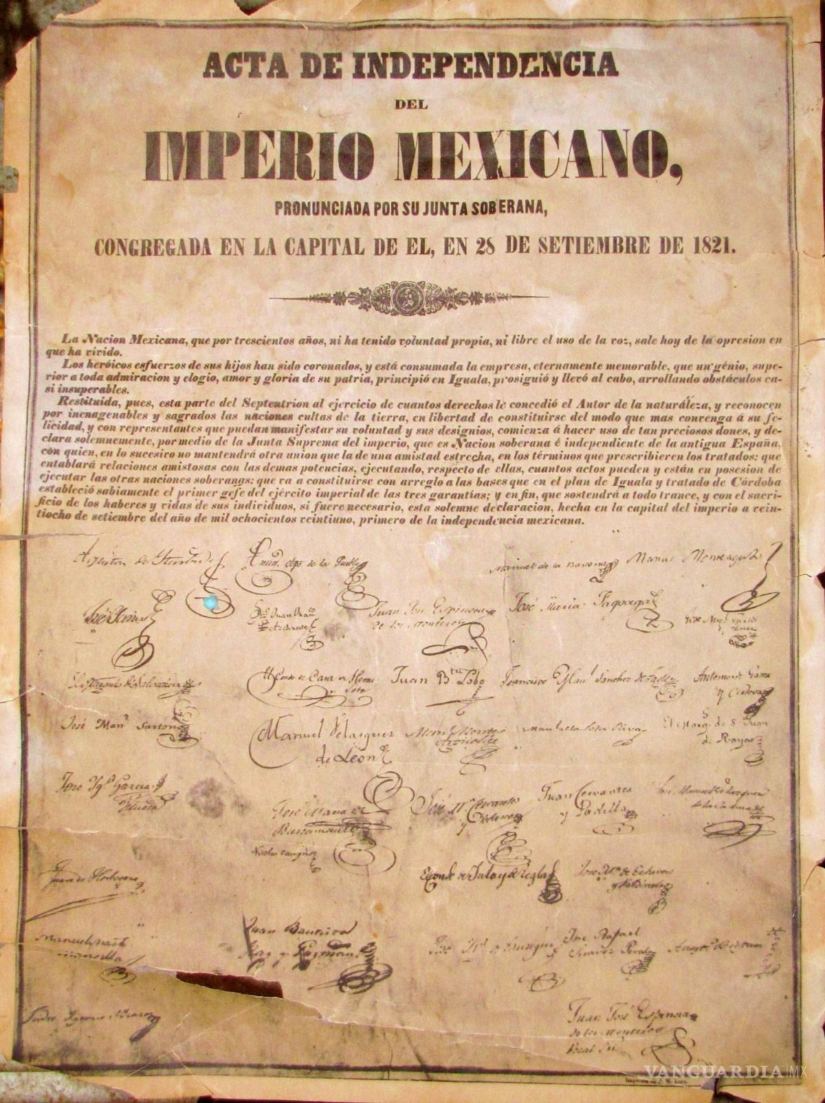 $!CECUVAR conmemorará la declaración de la independencia en Saltillo; fue la primera ciudad en hacerlo