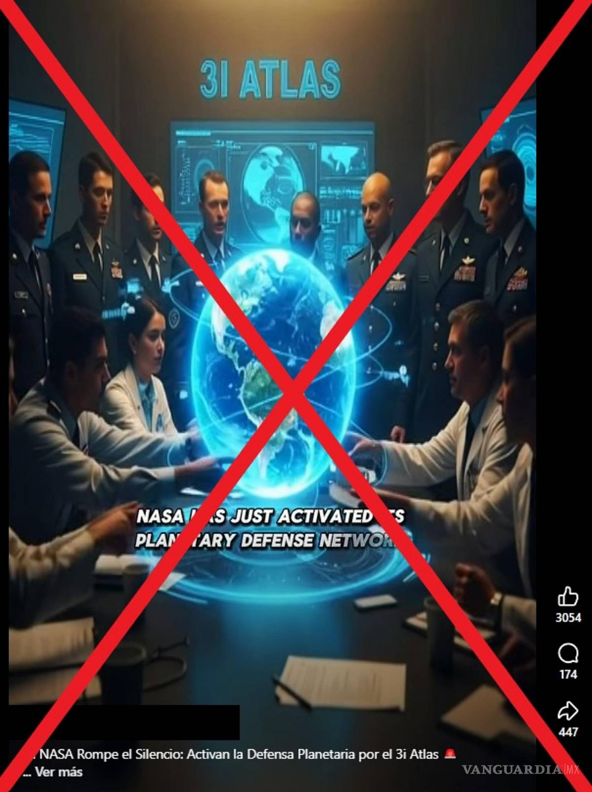 $!“La NASA Rompe el Silencio: Activan la Defensa Planetaria por el 3i Atlas”, se lee en una de las publicaciones.