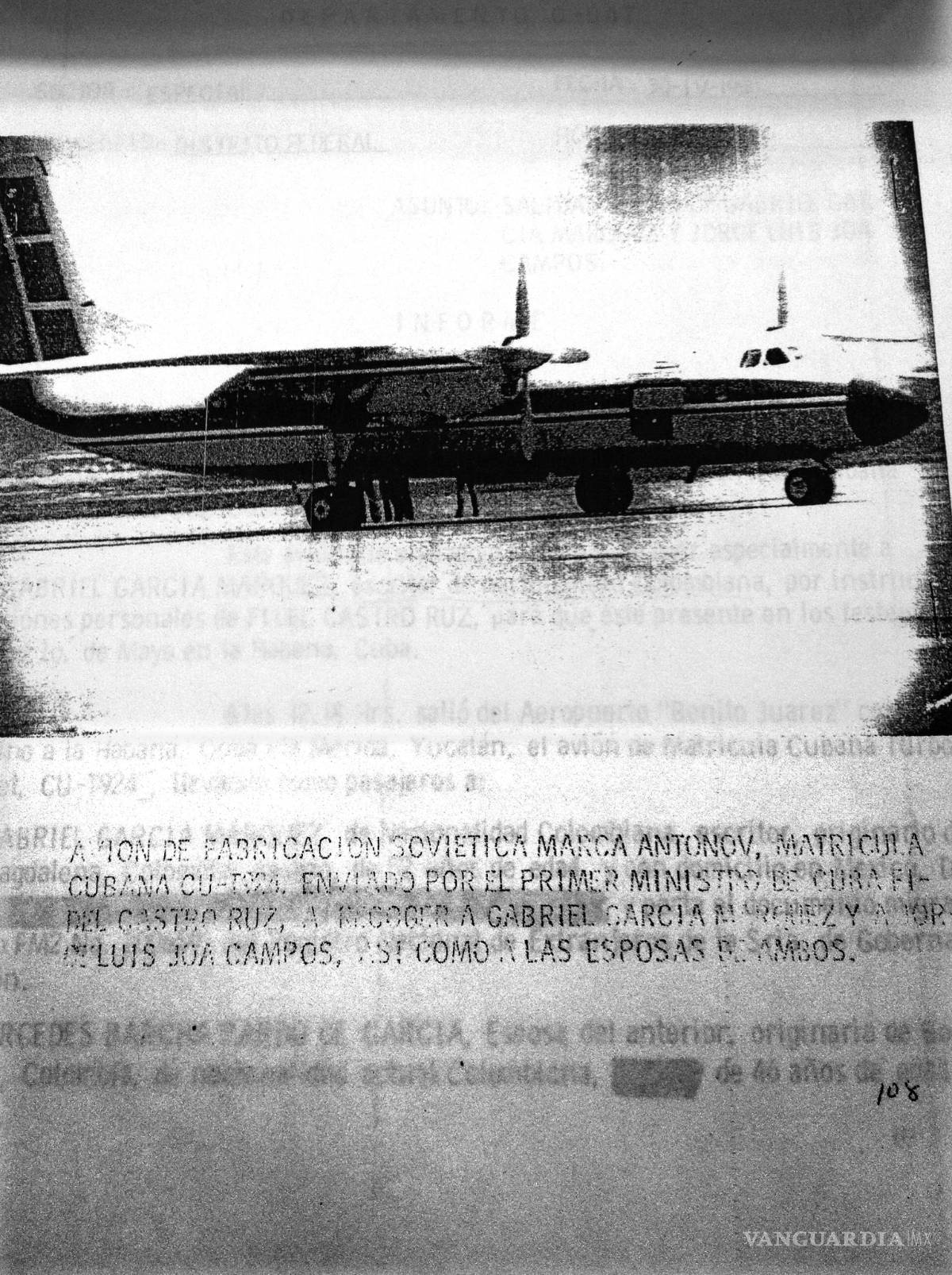 $!Cien años de... ¿espionaje?: Nazar Haro espió a Gabriel García Márquez y familia en México, Colombia y Cuba