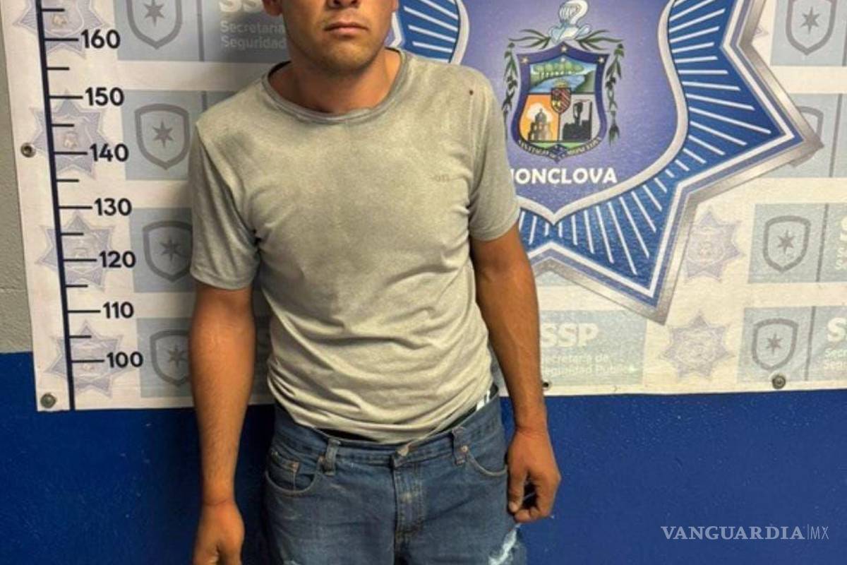 Capturan a presunto ladrón de súper mercados de Monclova, irá ante un juez en breve
