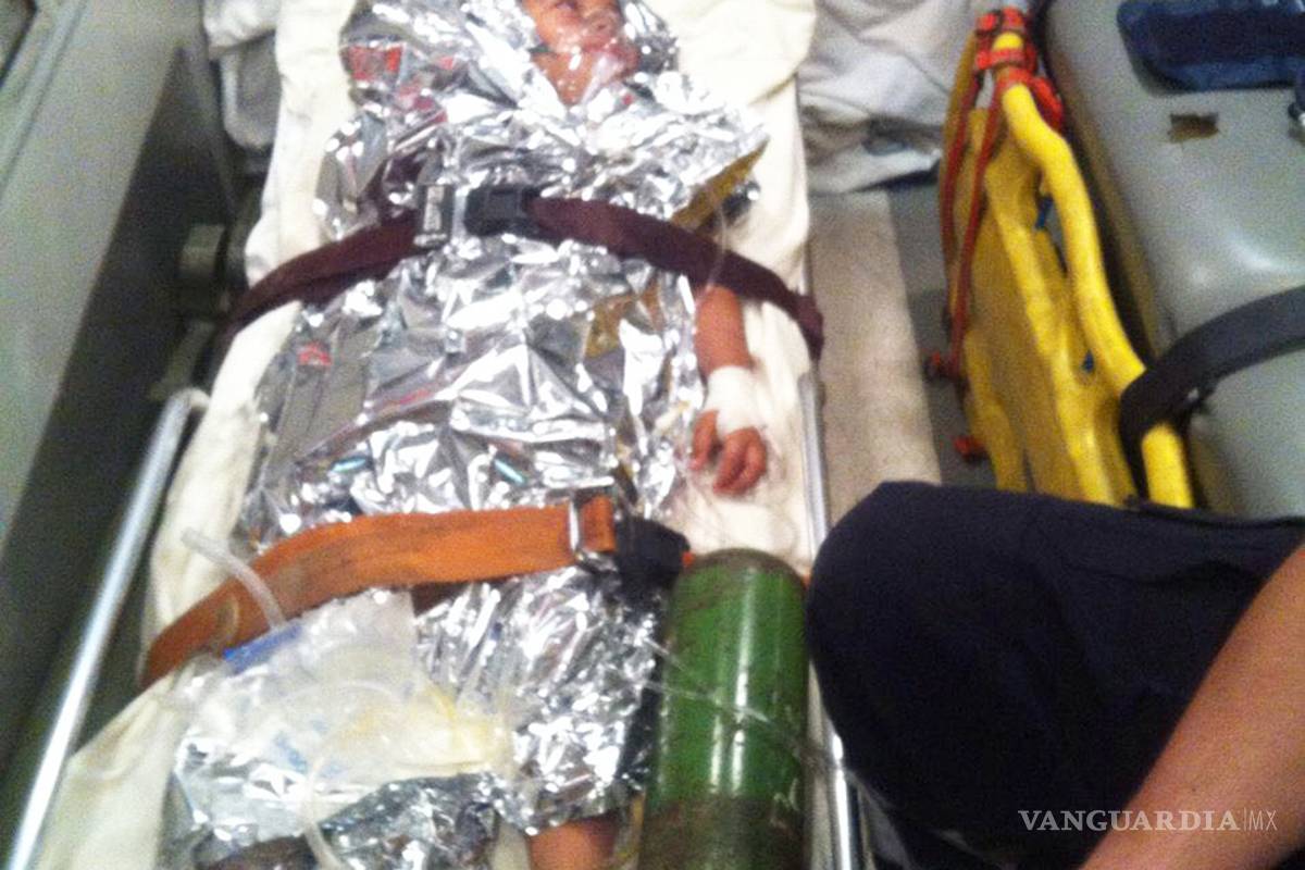 Trasladan a Galveston, Texas a menor que sufrió quemaduras en el cuerpo