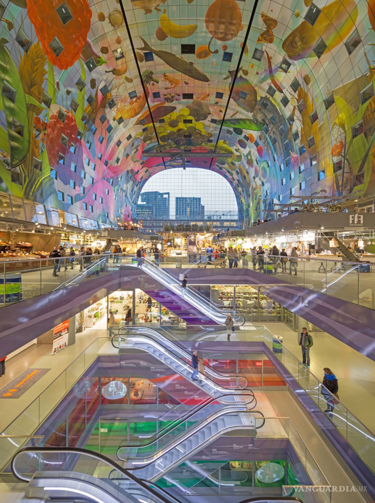 $!Market Hall de Rotterdam, el mejor centro comercial del siglo