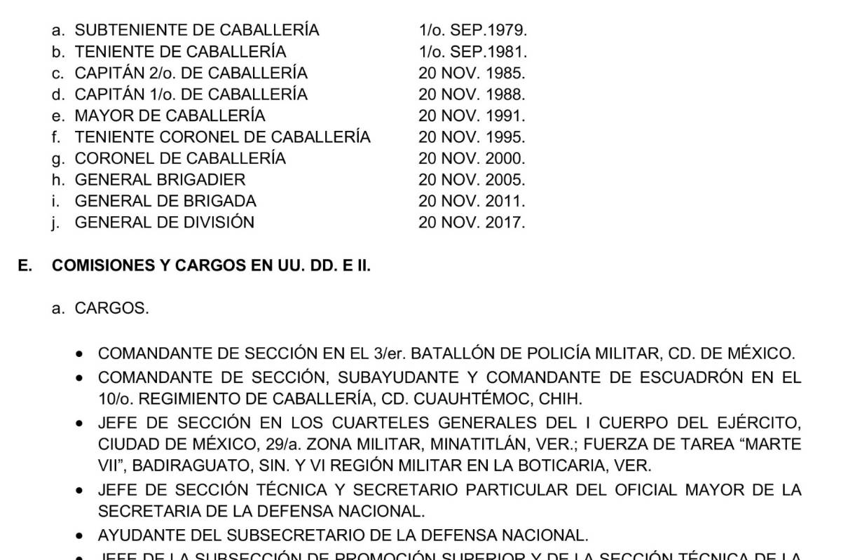 $!¿Quién es Luis Cresencio Sandoval, el próximo titular de la SEDENA?
