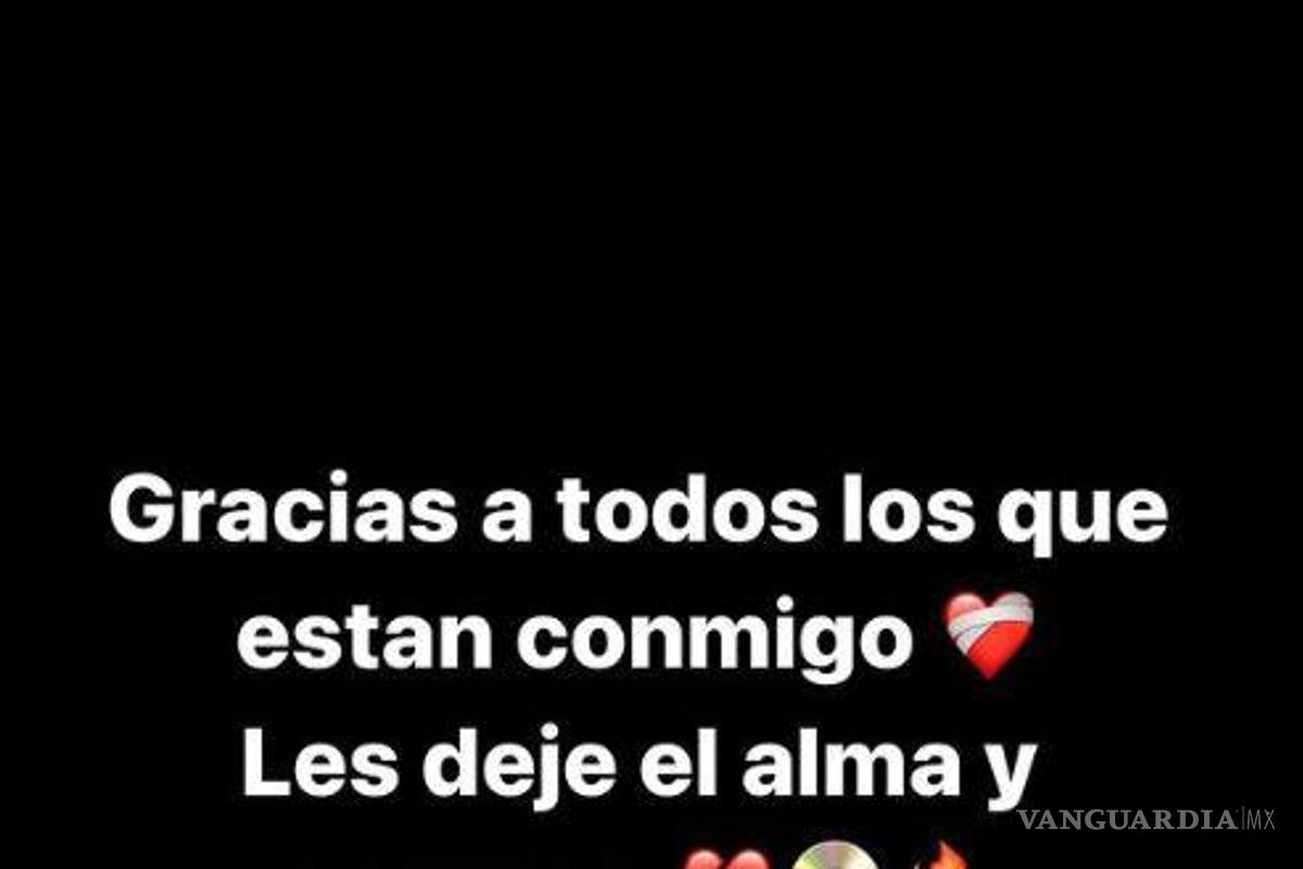 $!El rapero agradeció desde sus redes el apoyo a sus fanáticos.