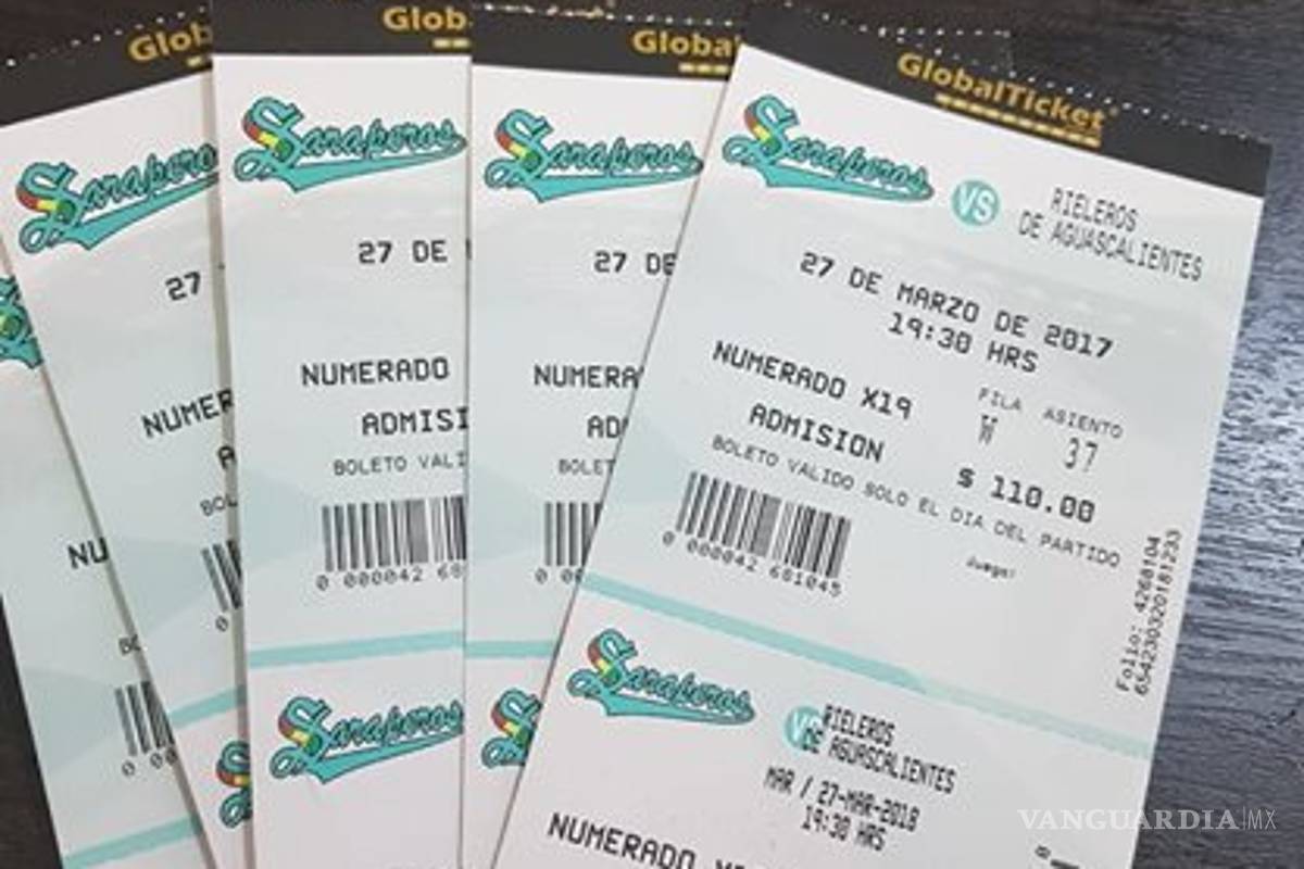 ¡Hasta en 250 pesos ofrecen los boletos para ver a los Saraperos!