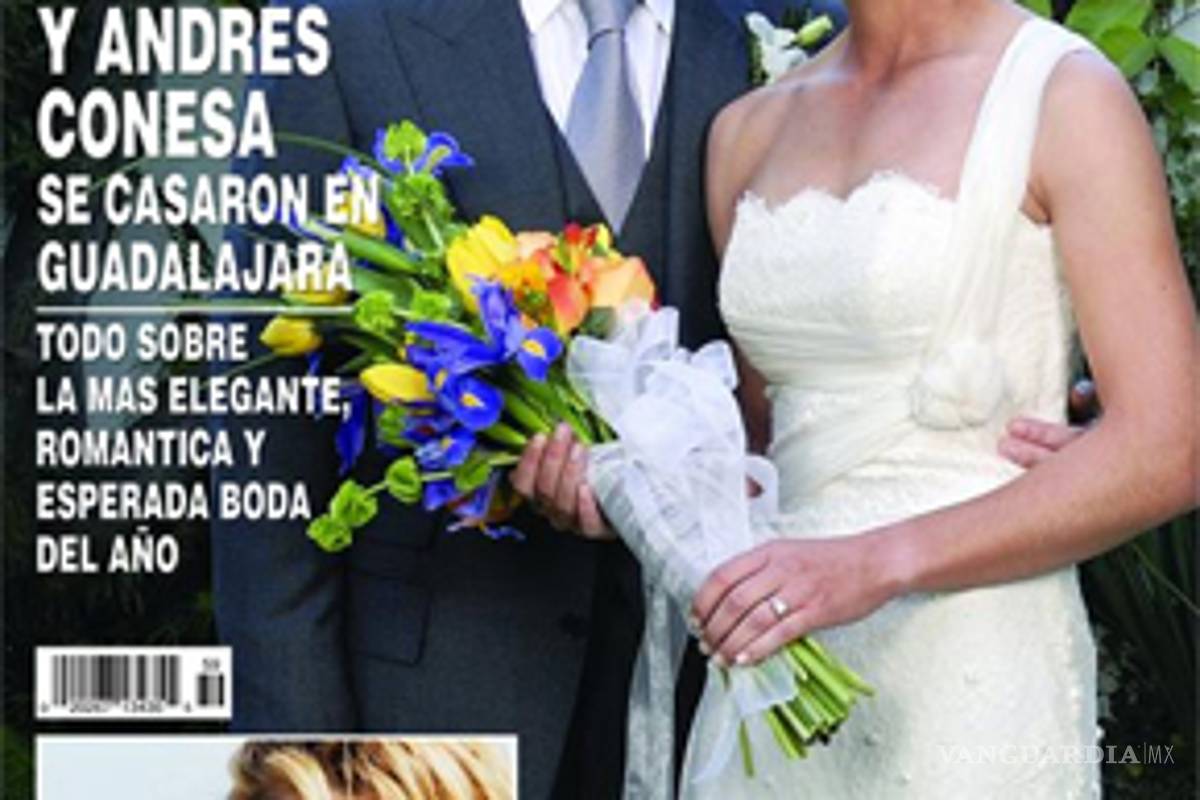 Boda de Lorena Ochoa, a portada de revista