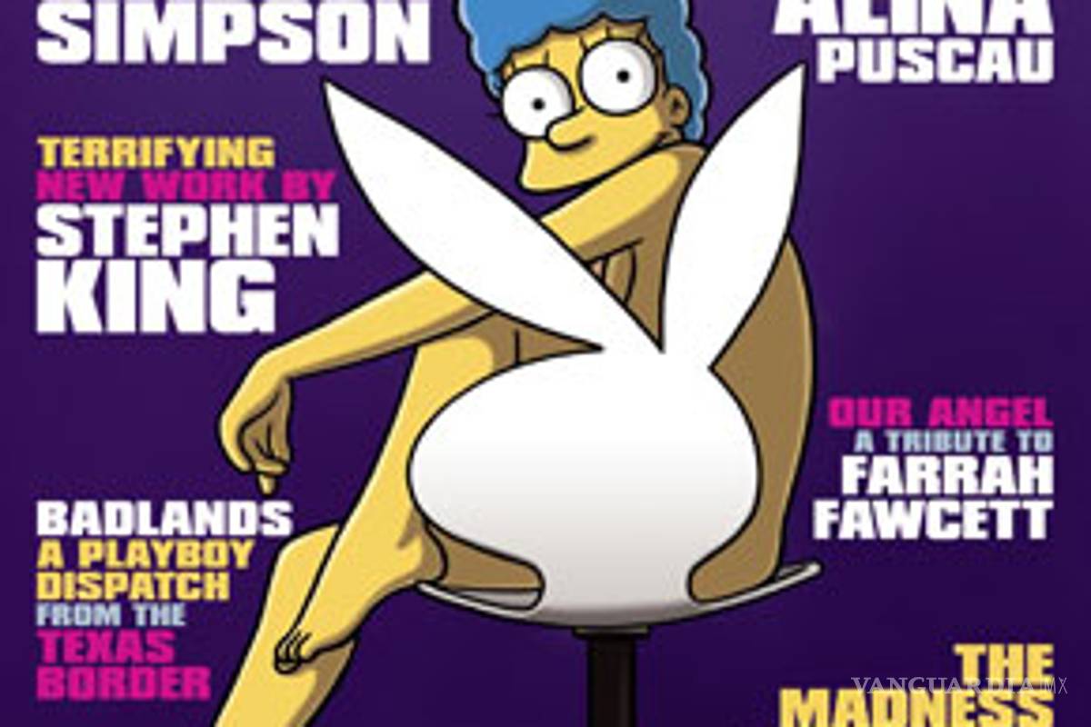 Playboy desnuda a Marge Simpson