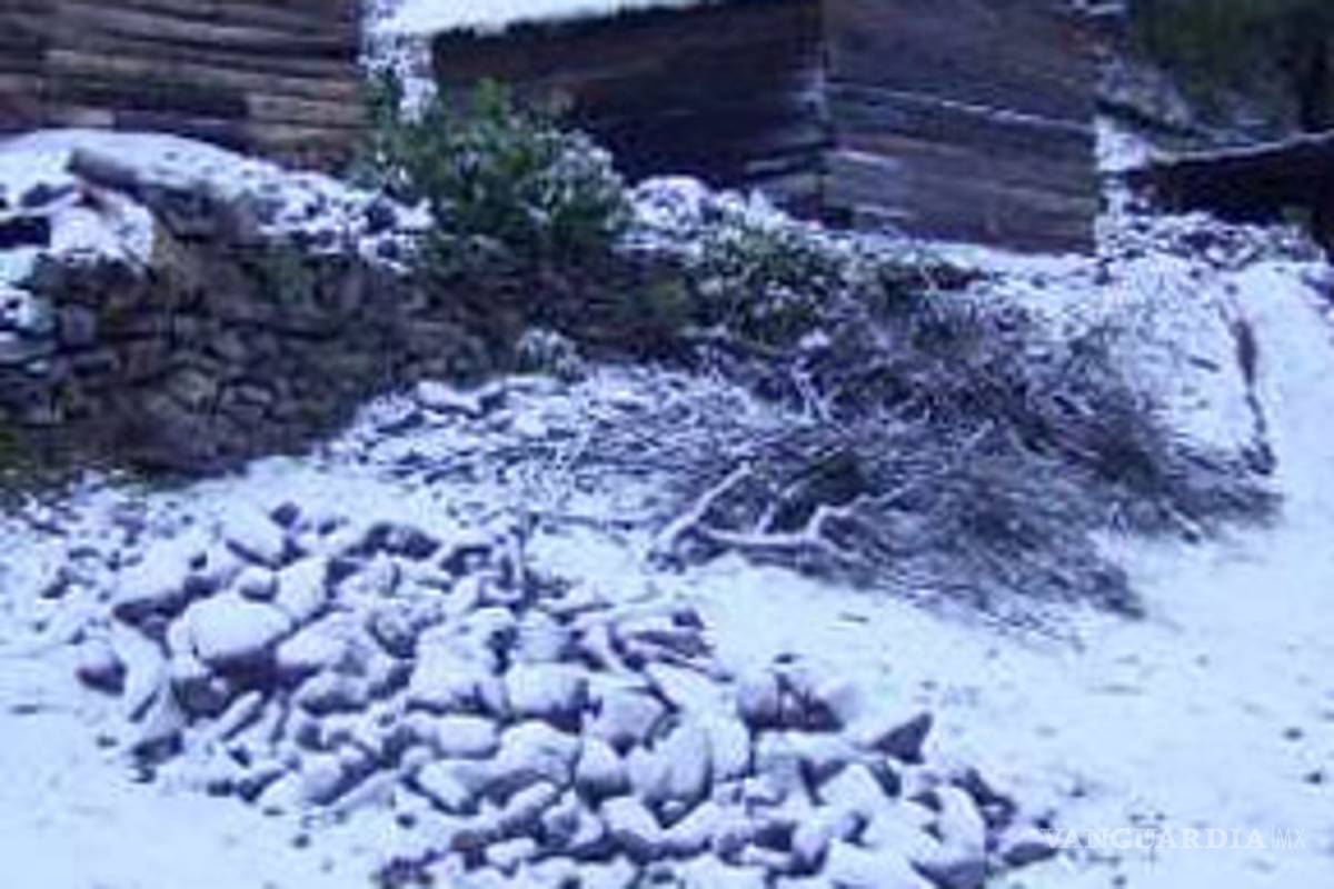 Llega primera nevada en Querétaro