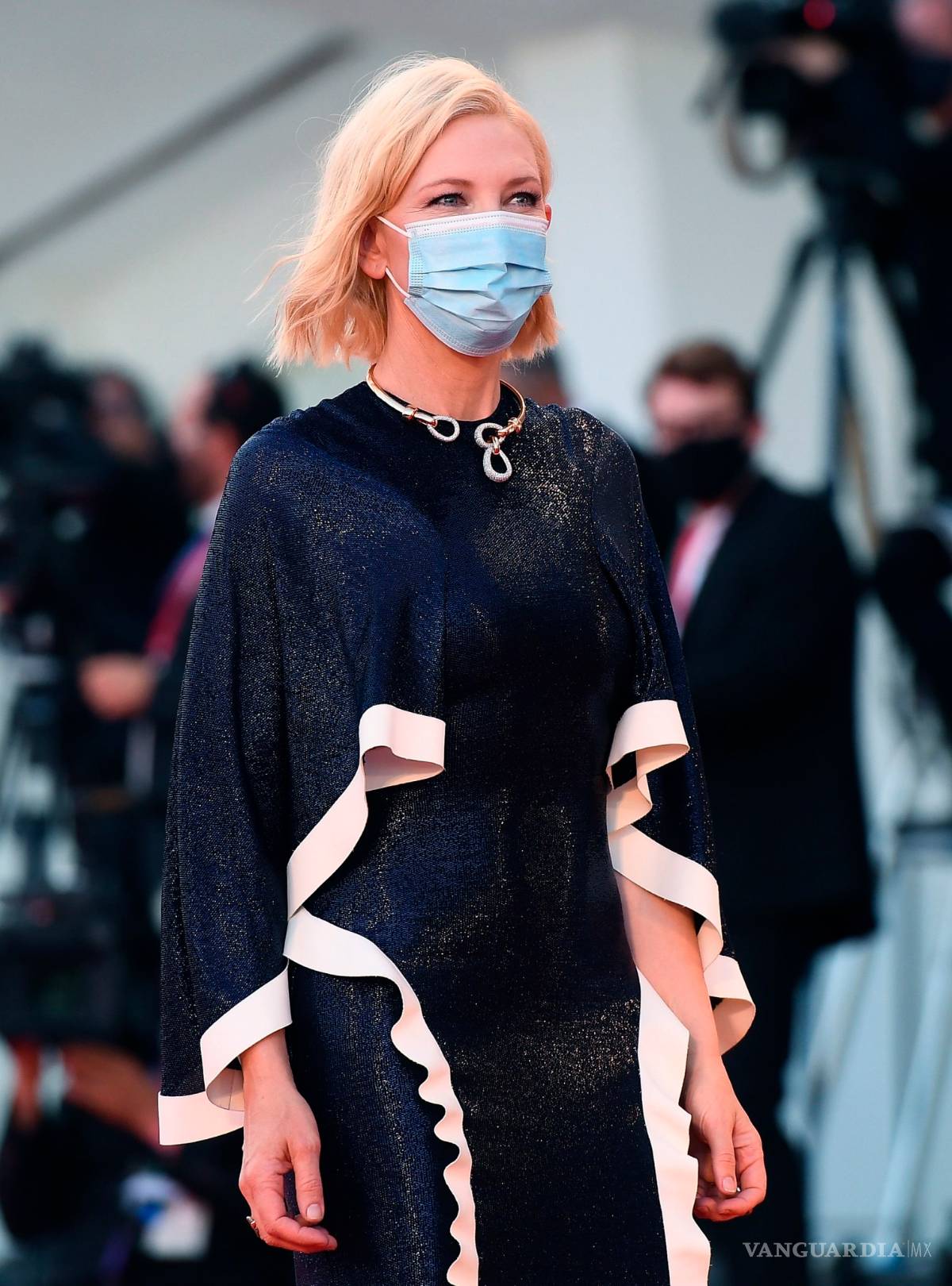 $!Cubrebocas, el accesorio de moda en el Festival Internacional de Cine de Venecia 2020