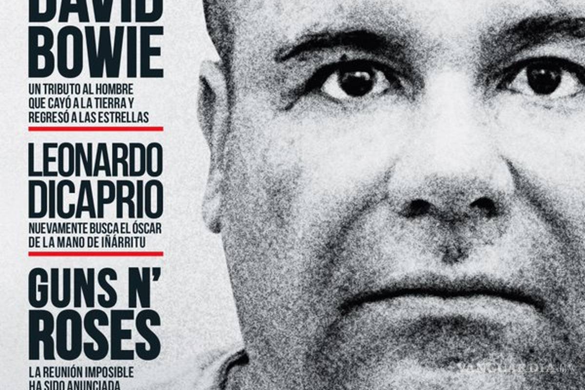El Chapo, más importante que Bowie para la Rolling Stone