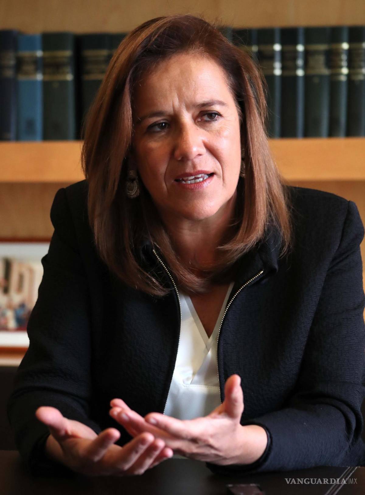 $!En la imagen Margarita Zavala (PAN).