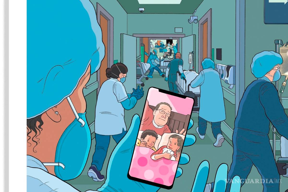 Coronavurus: The New Yorker dedica una conmovedora portada a los héroes de la pandemia por el COVID-19, el personal médico