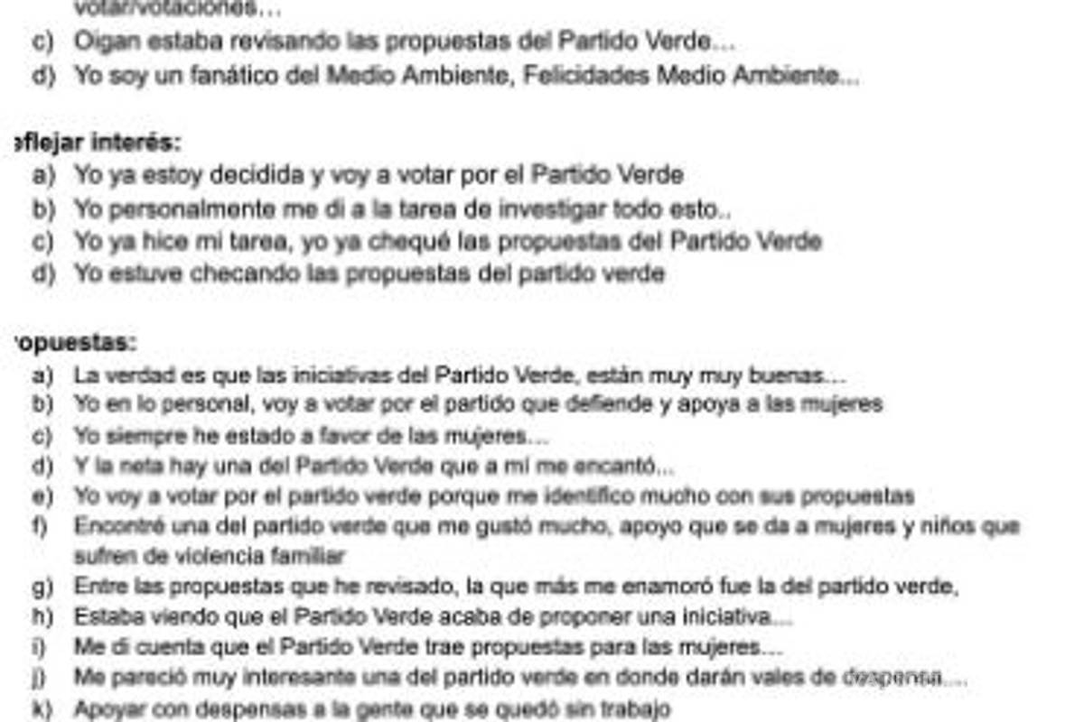 $!¿Cuánto cobraron y quiénes fueron los 'influencers' que promocionaron al Partido Verde?... difunden supuesto guión y lista