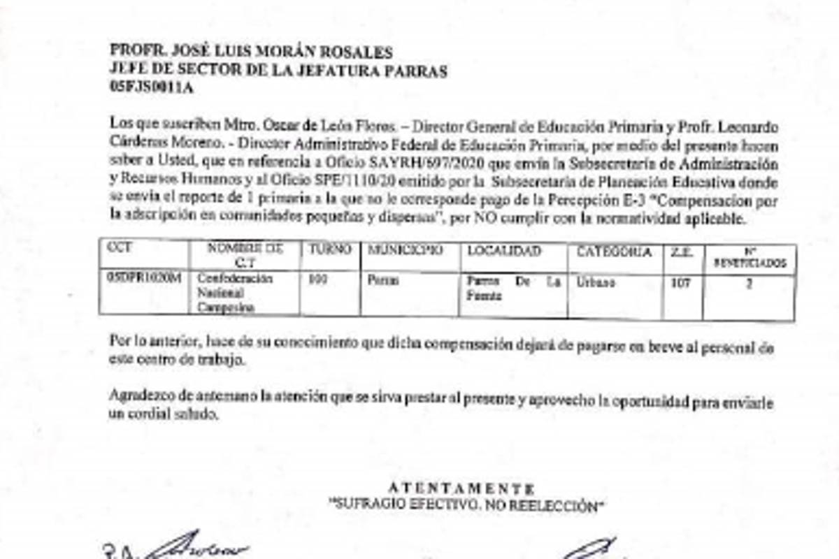 $!No acreditan ser escuelas rurales y pierden estímulo, federación continúa con ajustes a presupuesto