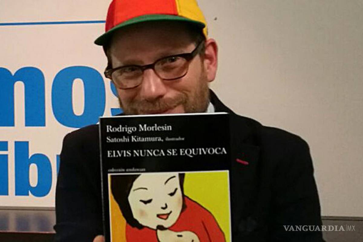 Escribir es un acto hedonista, dice Rodrigo Morlesin