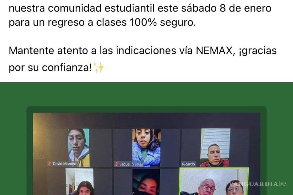 Colegios privados de Saltillo piden pruebas COVID a sus alumnos para regreso a clases presenciales