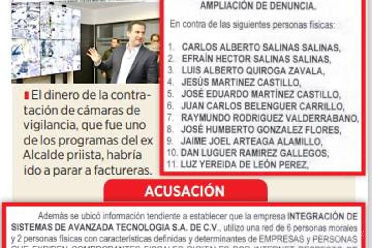 $!Acusan a Adrián de la Garza de desviar al menos 148 mdp cuando fue Alcalde de Monterrey