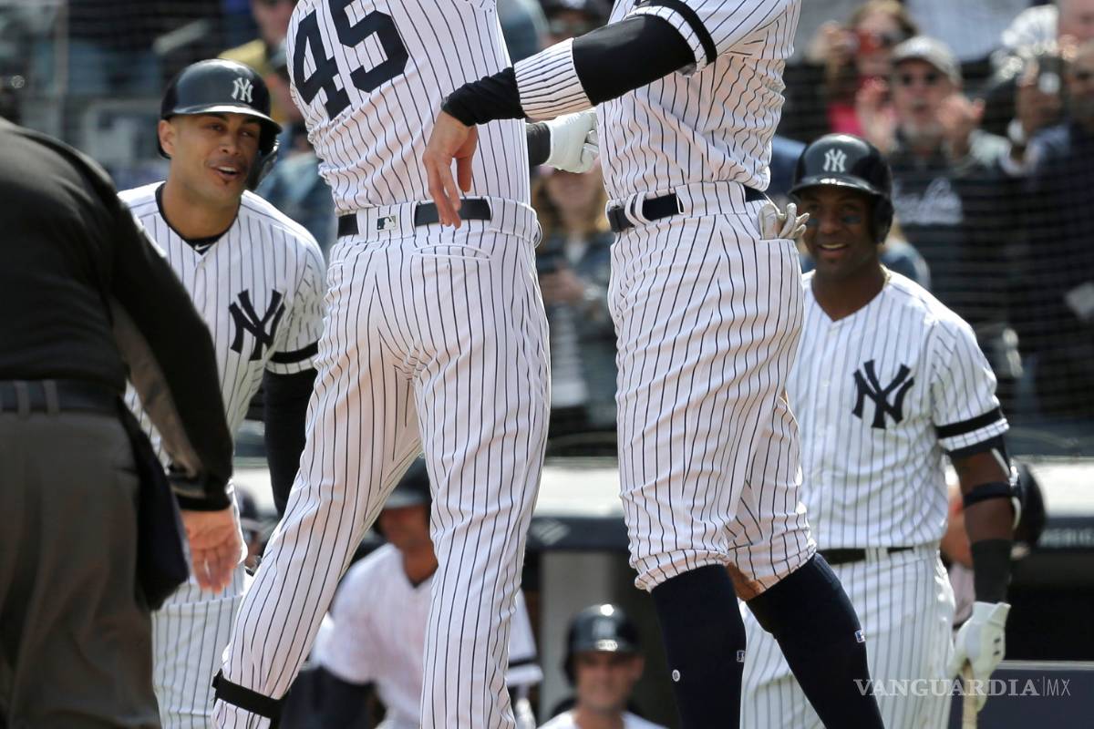 $!Los Yanquis arrancan la Temporada con una buena 'paliza'