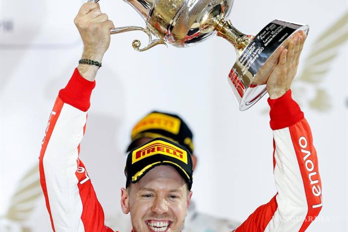 $!Vettel repite triunfo, se lleva el Gran Premio de Baréin