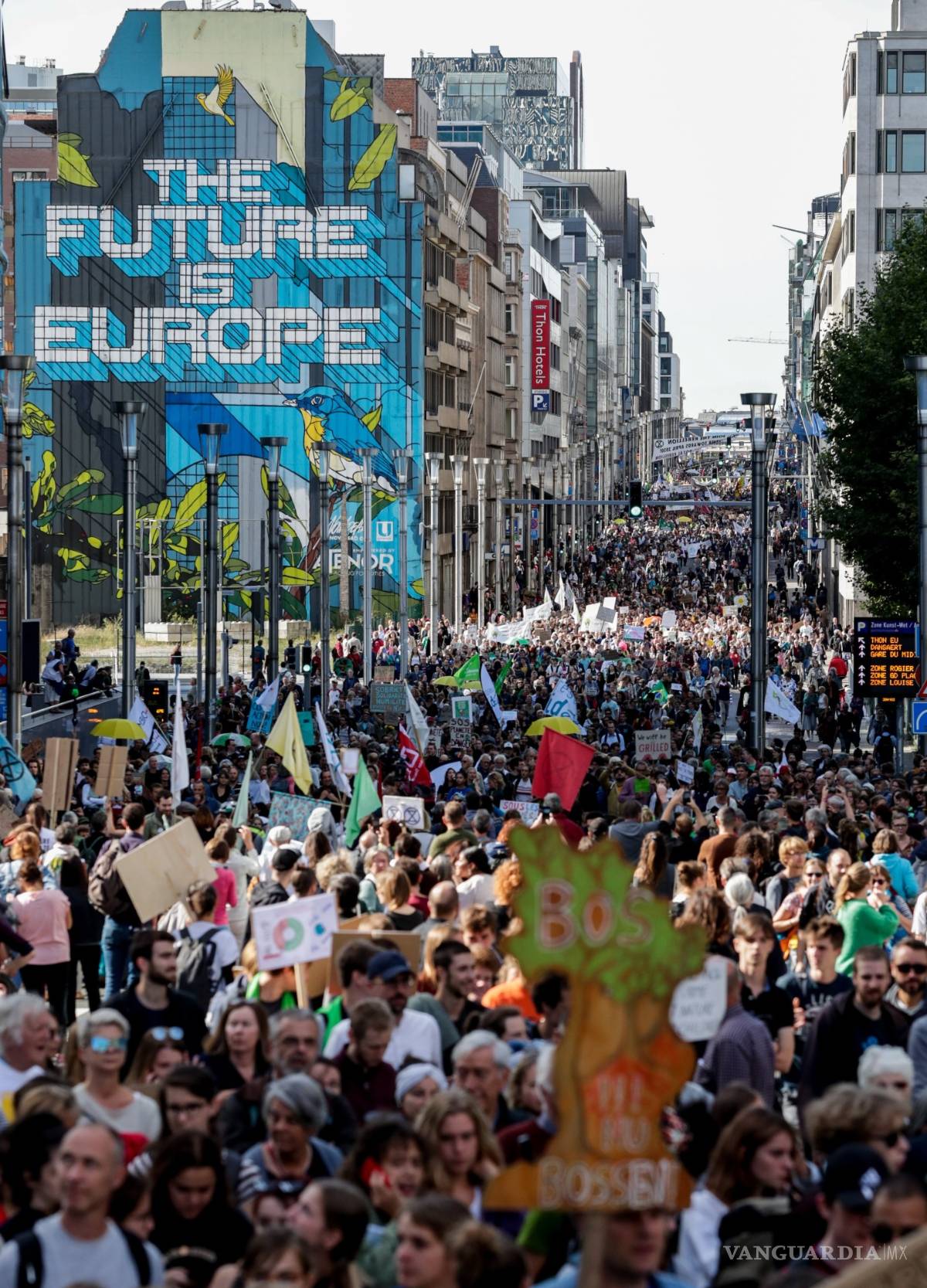 $!"Huelga Global Climática" convoca a miles de jóvenes en el mundo, mira éstas imágenes