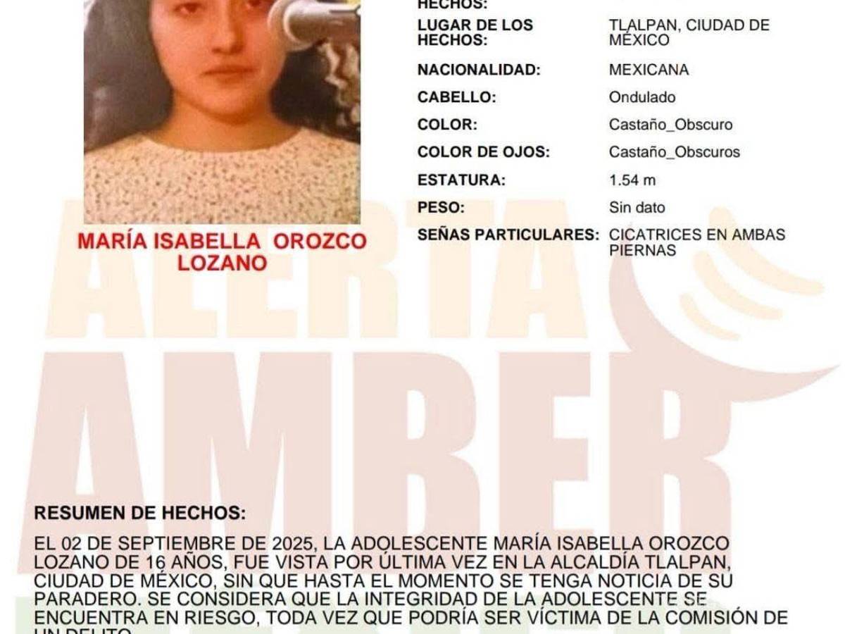 $!Desaparece María Isabella Orozco después de tomar el camión; denuncian irregularidades en la investigación