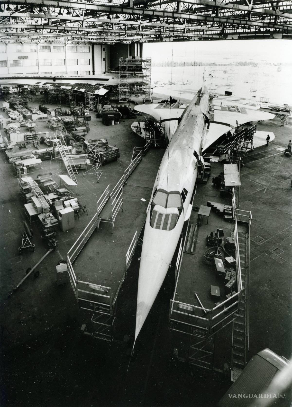 $!Mañana se cumplen 50 años del primer vuelo comercial del Concorde, el avión supersónico que volaba más rápido que la velocidad de rotación de la Tierra.