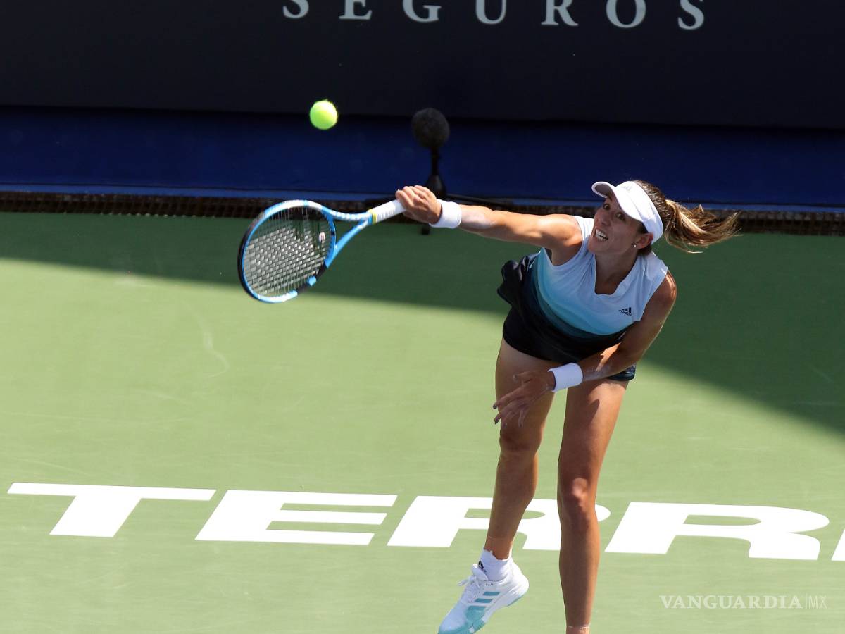 $!Garbiñe Muguruza está en la Gran Final del Abierto GNP Seguros