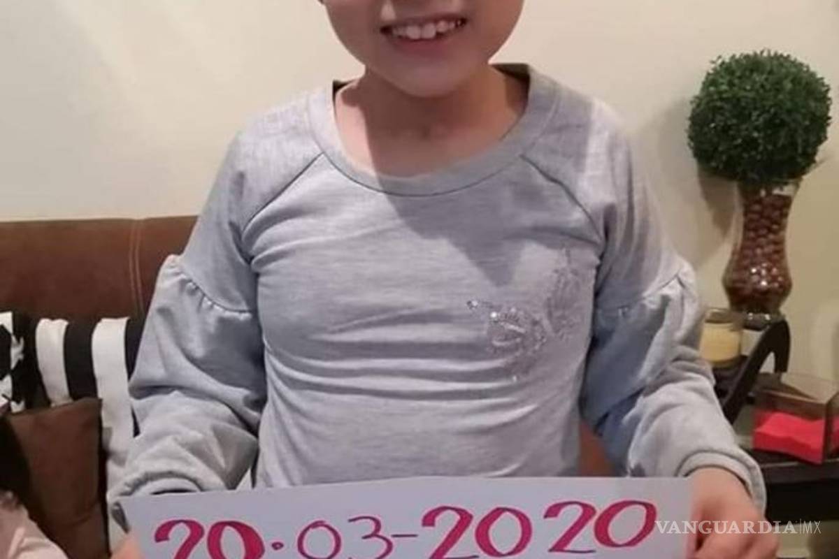 $!Joana, la niña saltillense que vence al cáncer