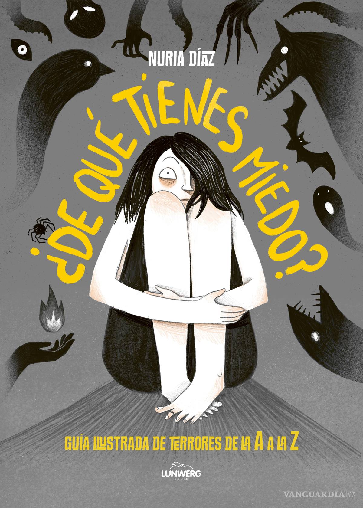 $!En su libro ‘¿De qué tienes miedo? Guía ilustrada de los terrores de la A a la Z’, la ilustradora e investigadora Díaz presenta un catálogo visual que muestra al miedo en sus múltiples representaciones.