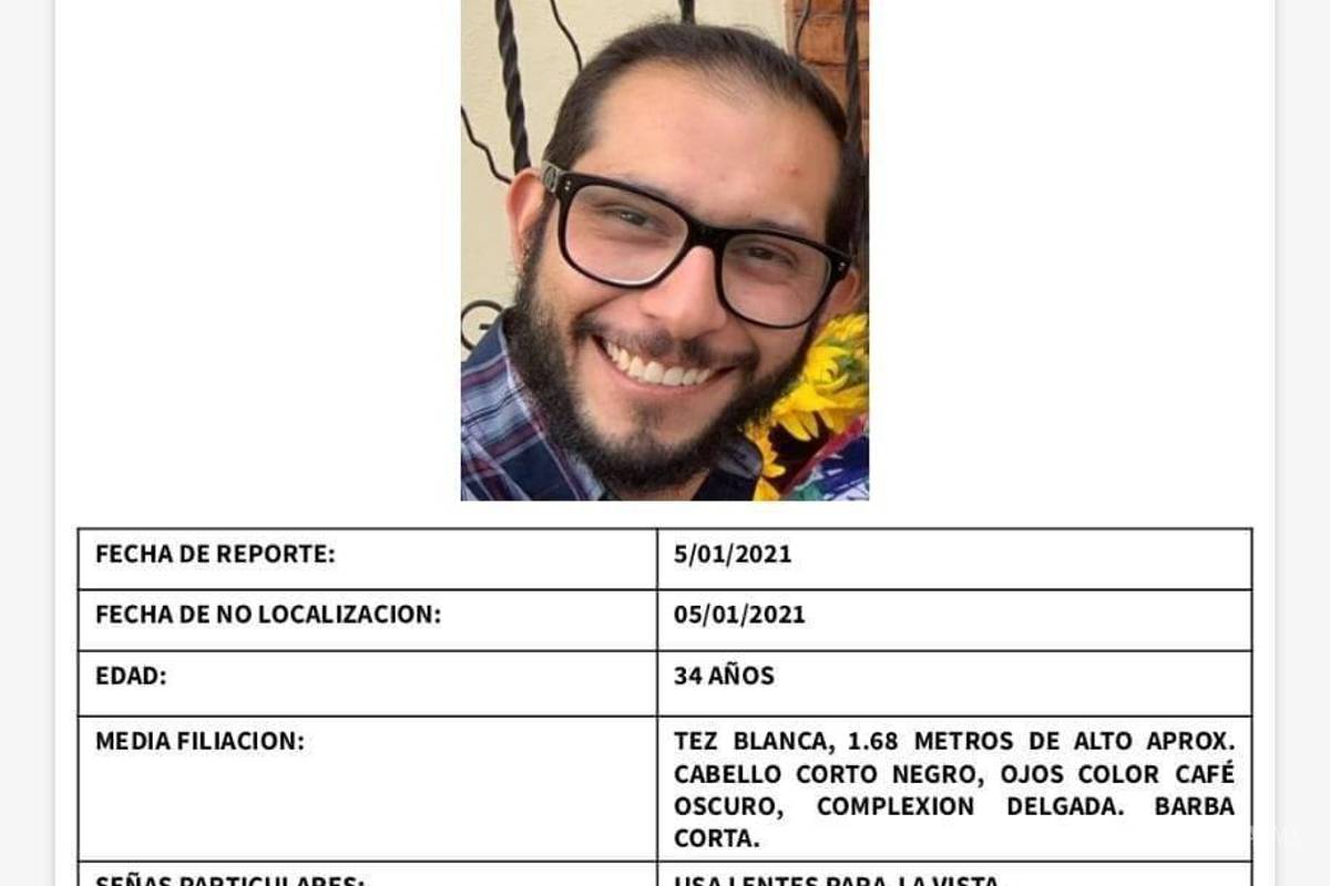 Buscan a ingeniero saltillense