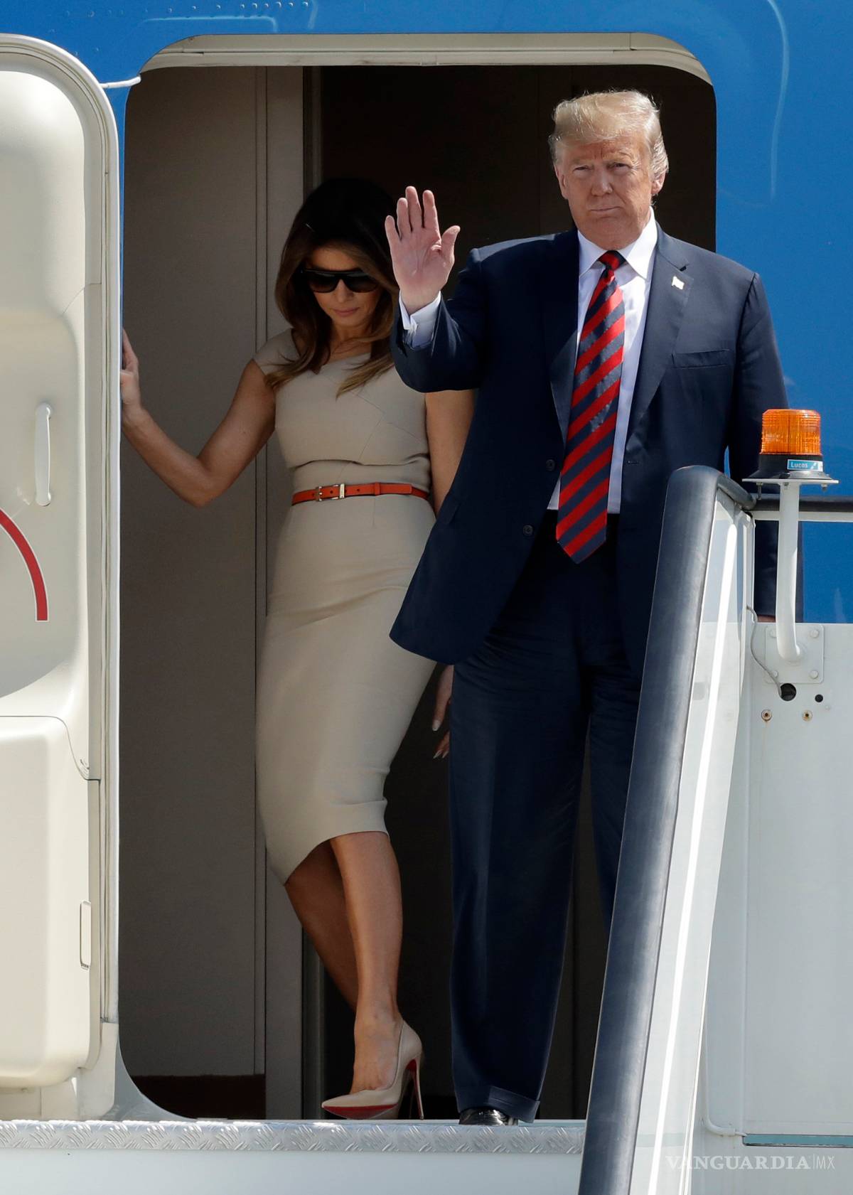 $!Reino Unido recibe a Trump con Gobierno u en un momento "de máxima debilidad interna”