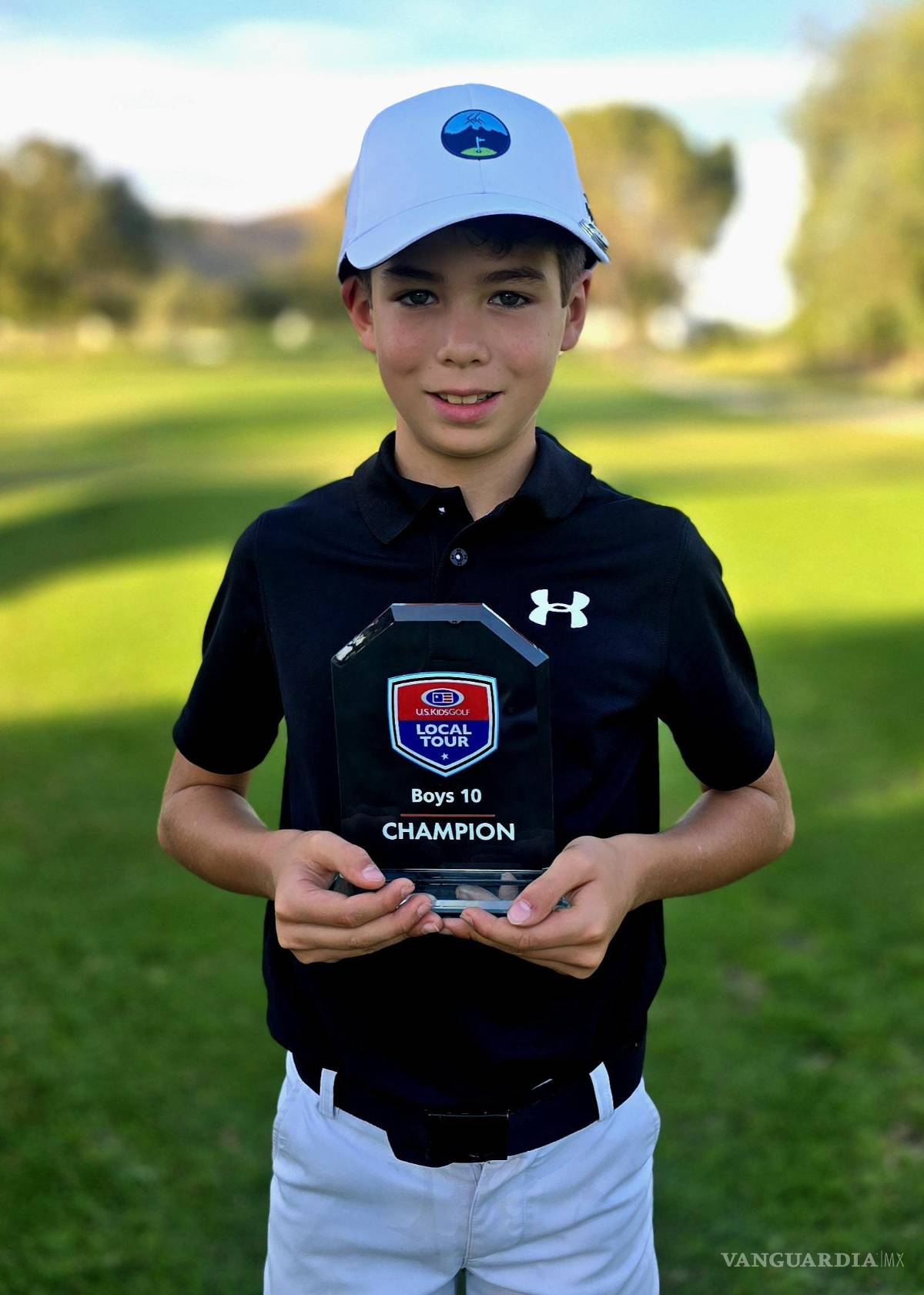 $!Juan Pablo Trejo continúa como líder en la Gira Junior Classic rumbo a su competencia en Las Aves Golf Club.