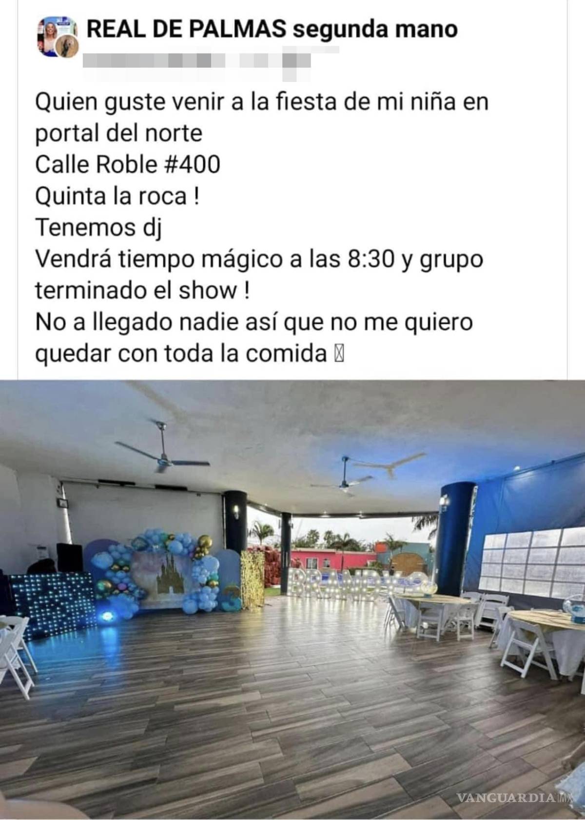 $!Joven de Monterrey invita por Facebook a fiesta infantil; corre a invitados, y vende los regalos de su hija en Marketplace