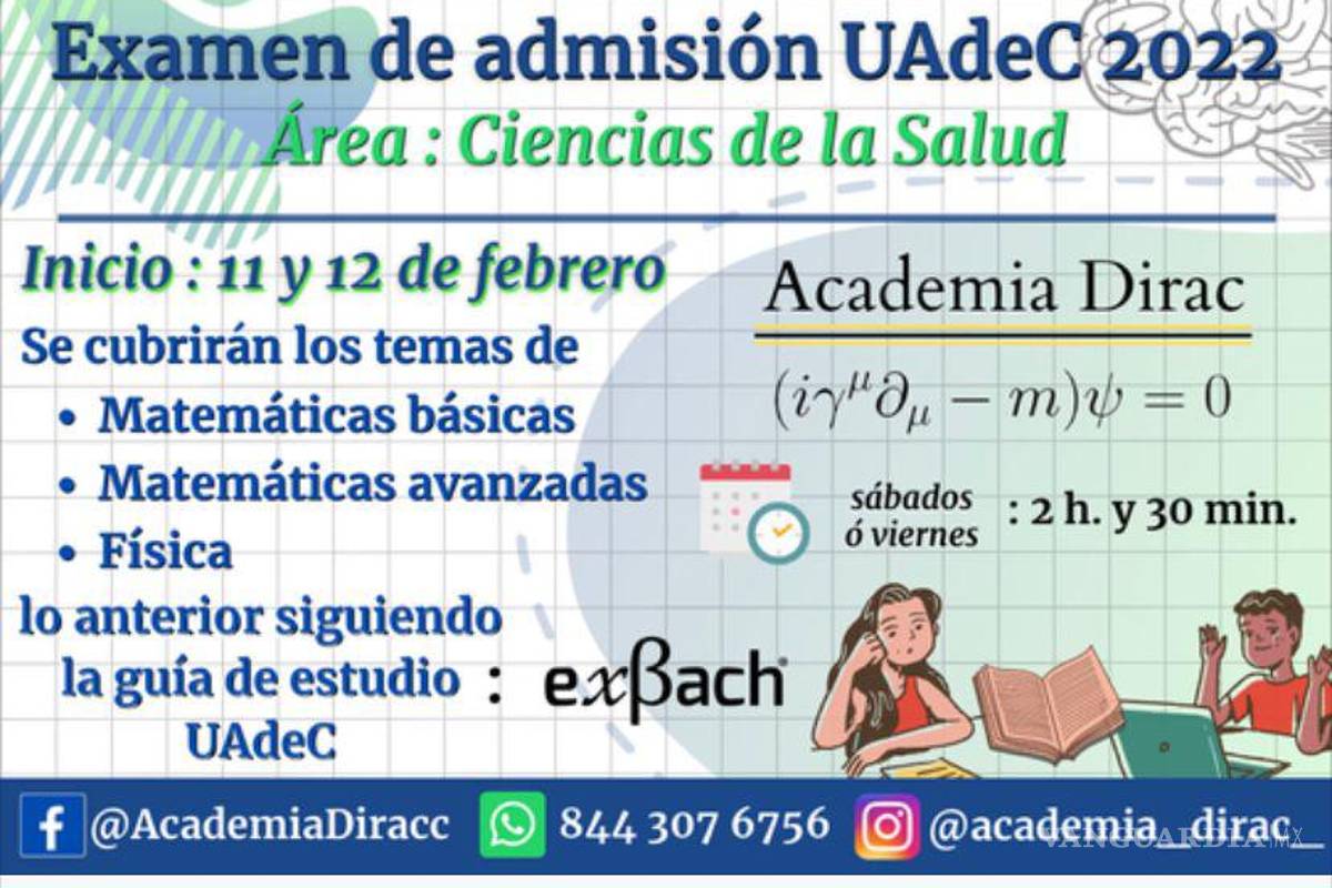 Coahuila: ofertan cursos para pasar examen de admisión a preparatoria y universidad, pagan hasta 3 mil 500 pesos