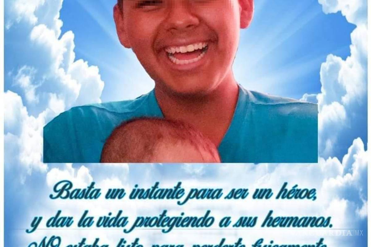 Dan último adiós a Eduardo, el joven que salvó la vida de sus hermanitos antes de ser secuestrado