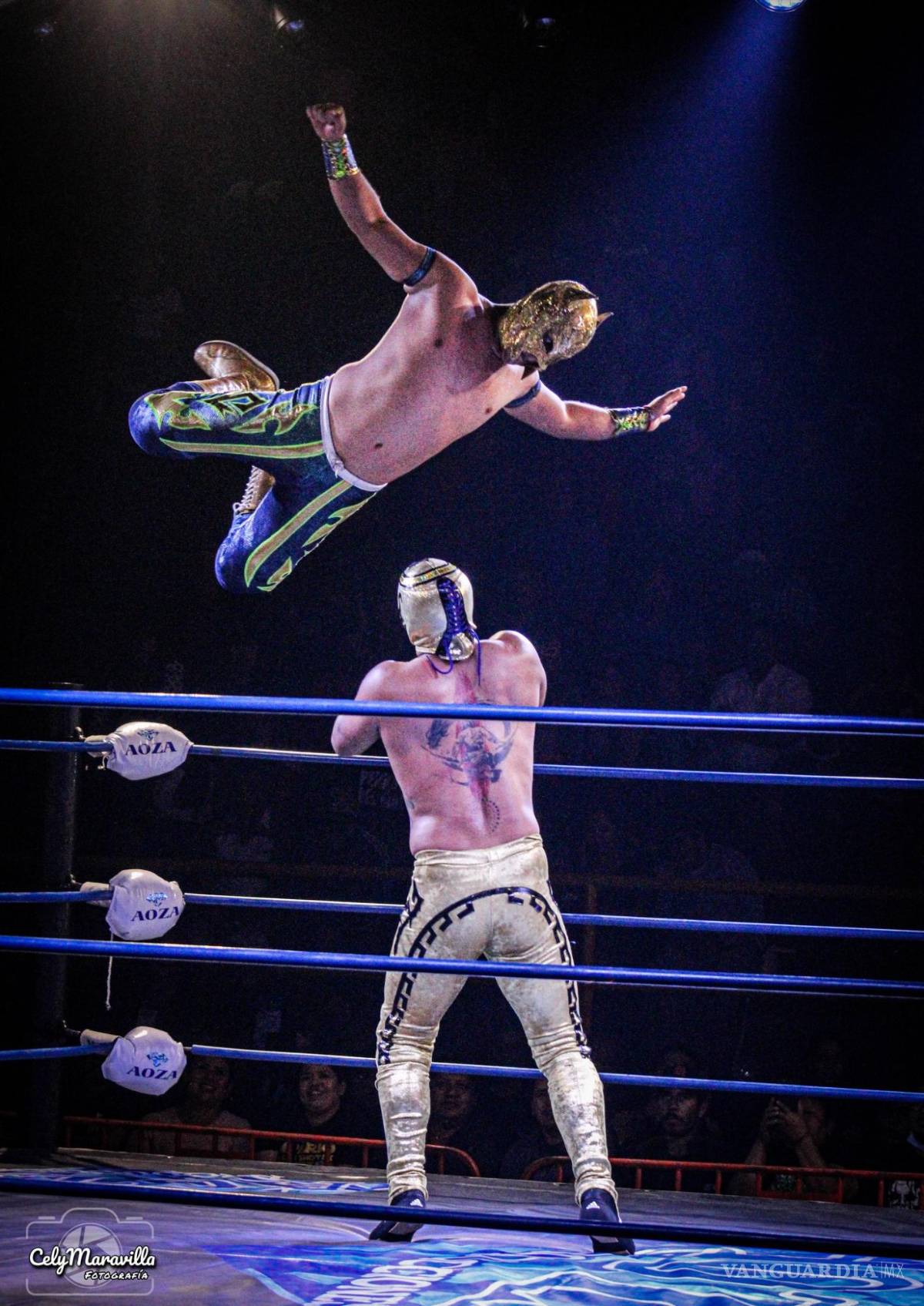 $!Su sello en la lucha es su habilidad para luchar, sus trajes llamativos y sobre todo su capacidad para volar desde la tercera cuerda.