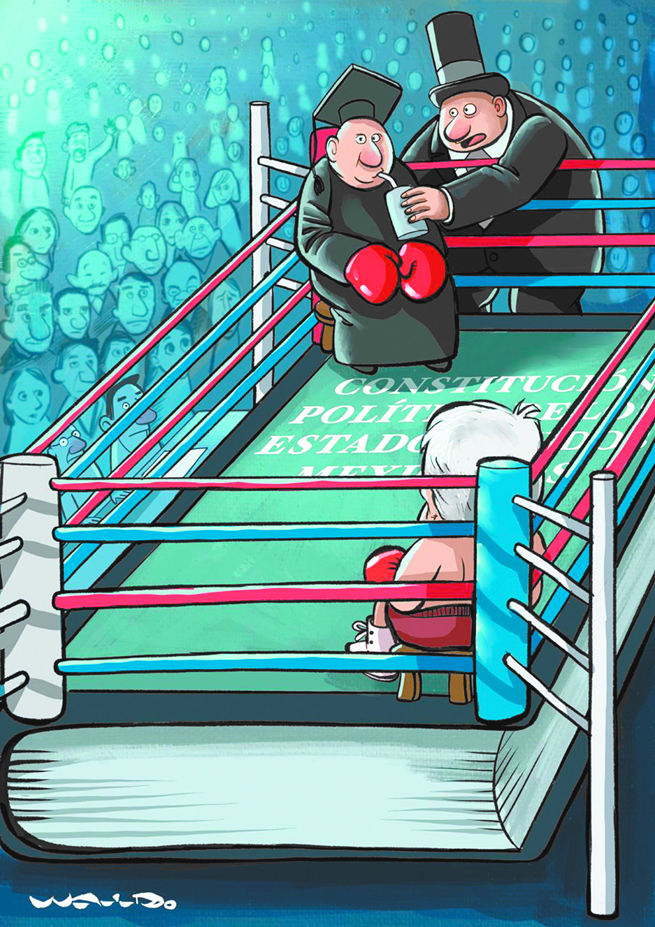 Pelea de poder a poder