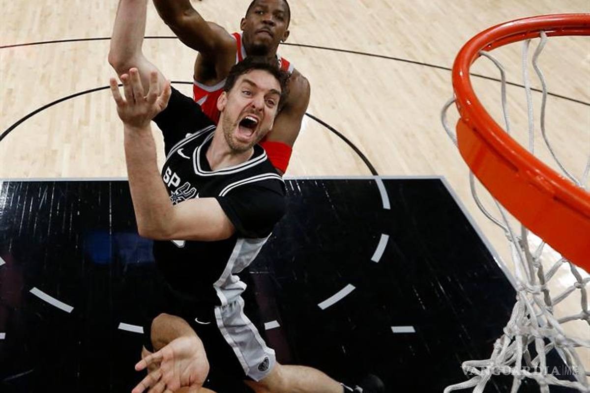 'Tendremos tres finales': Pau Gasol ve difícil pero no imposible la clasificación de Spurs a Playoffs